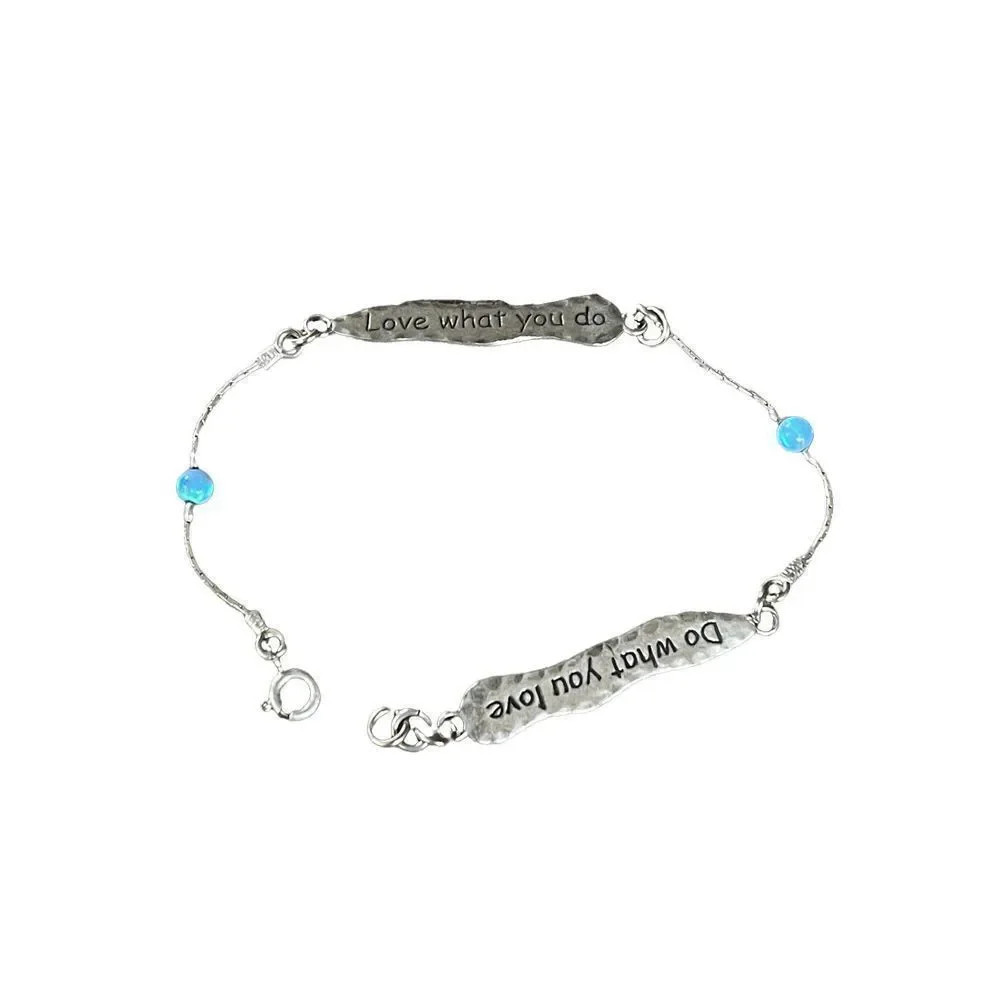 Love what you do Do what you love bracelet